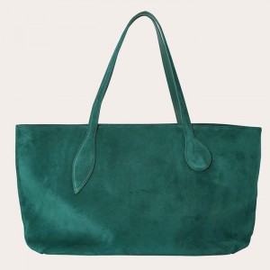 Little Liffner Mega Sprout Suede Donna Tote Verde Acqua | 6243-NDVXW